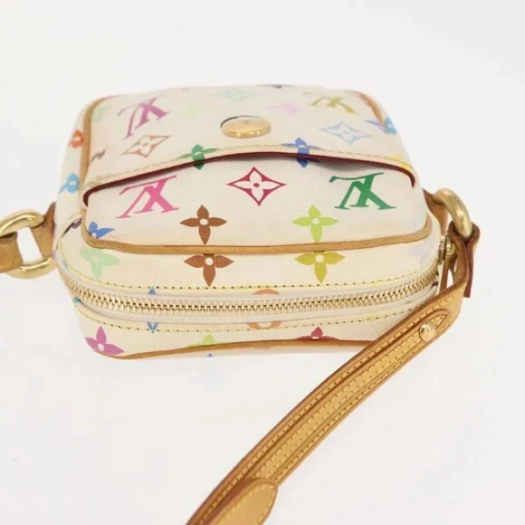 LOUIS VUITTON Monogram Multicolor Lift Shoulder Bag White M40055 LV Auth 150612 - Picture 7 of 16